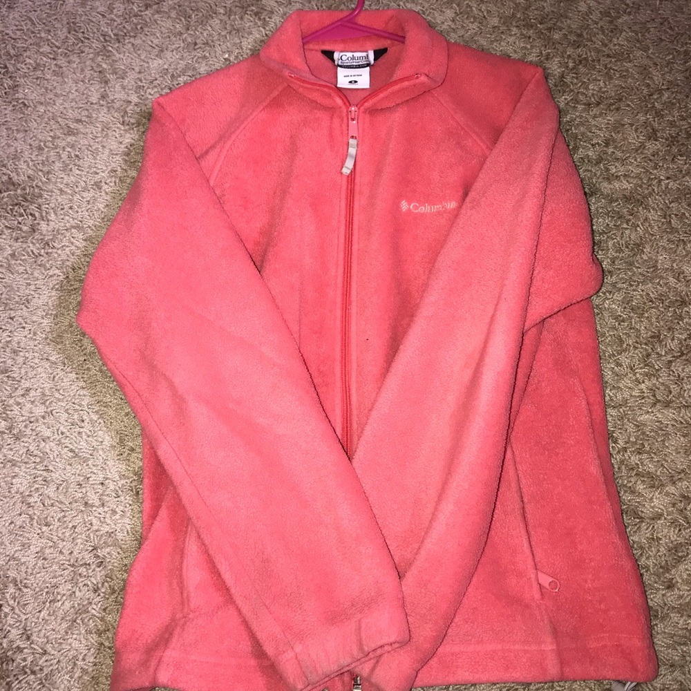 Coral Columbia jacket
